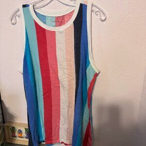 Striped Torrid Size 2 classic fit soft tank
